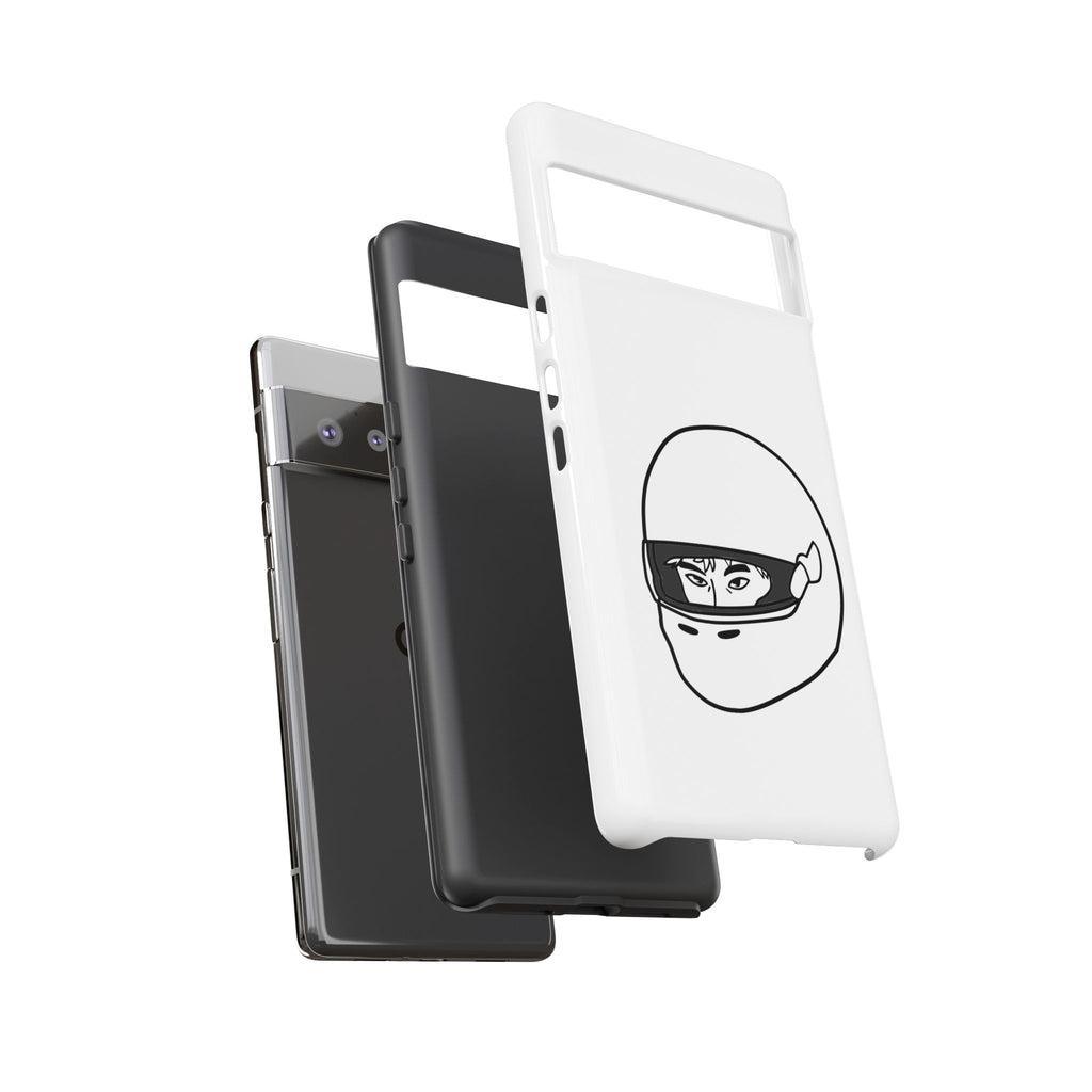 Stylish Phone Case with Racing Helmet Design | Tough Cases | Unique Gift, Motorcycle Enthusiast, Race Lover, Custom Accessory, Everyday Use