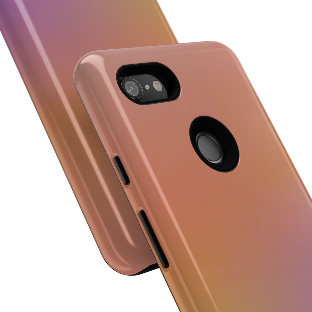 Colorful Gradient Phone Case, Tough Cases for iPhone, Customizable Phone Cover, Trendy Tech Accessory, Gift for Tech Lovers