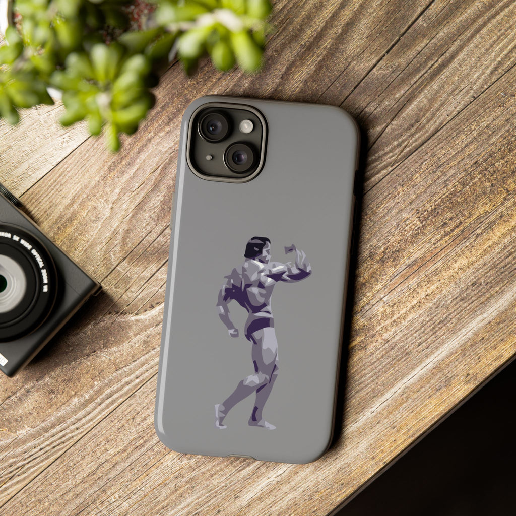Muscle Man Phone Case - Tough Cases, Martial Arts Gift, Gym Lover Accessories, Inspirational Phone Cover, Unique Tech Gift
