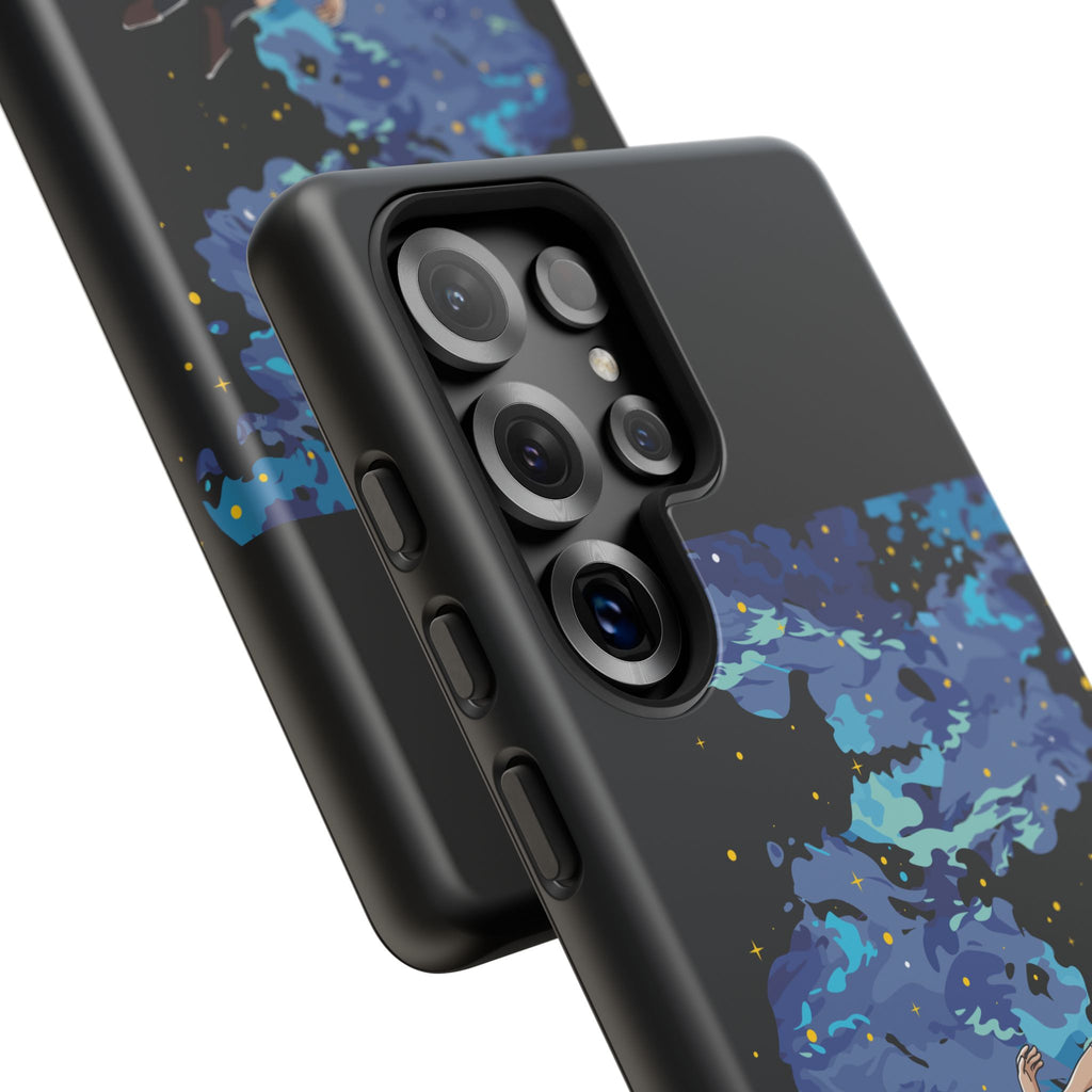 Tough Cases Phone Case - Artistic Galaxy Design, Cute Sleeve for Teens, Gift for Students, Unique Mobile Accessory, Trendy Tech Protection