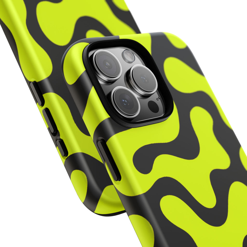 Bold Pattern Phone Case, Stylish Protective Cover, Unique Gift for Tech Lovers, Trendy Mobile Accessory, Rejuvenate Your Style
