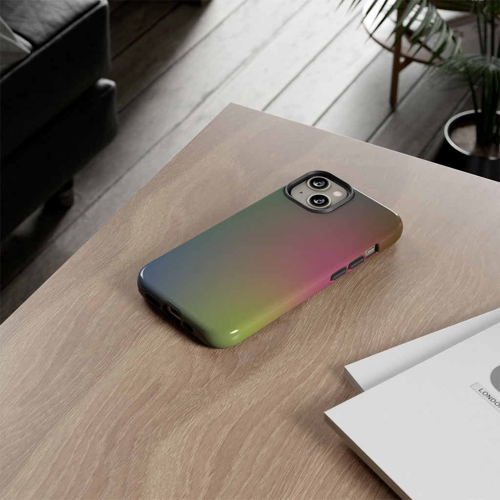 Gradient Phone Case - Protective Cover for iPhone, Stylish Mobile Accessory, Unique Gift for Her, Phone Protection, Trendy Phone Cases