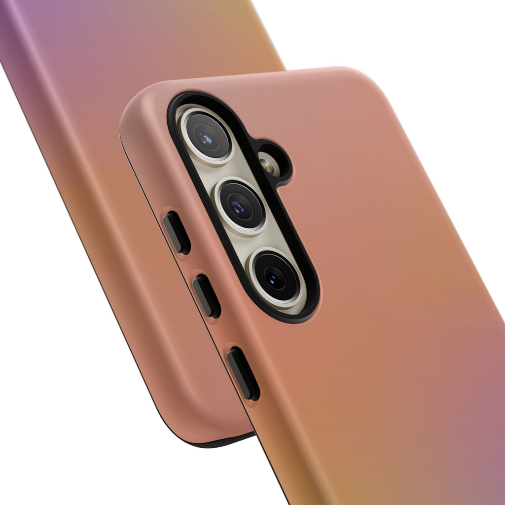 Colorful Gradient Phone Case, Tough Cases for iPhone, Customizable Phone Cover, Trendy Tech Accessory, Gift for Tech Lovers