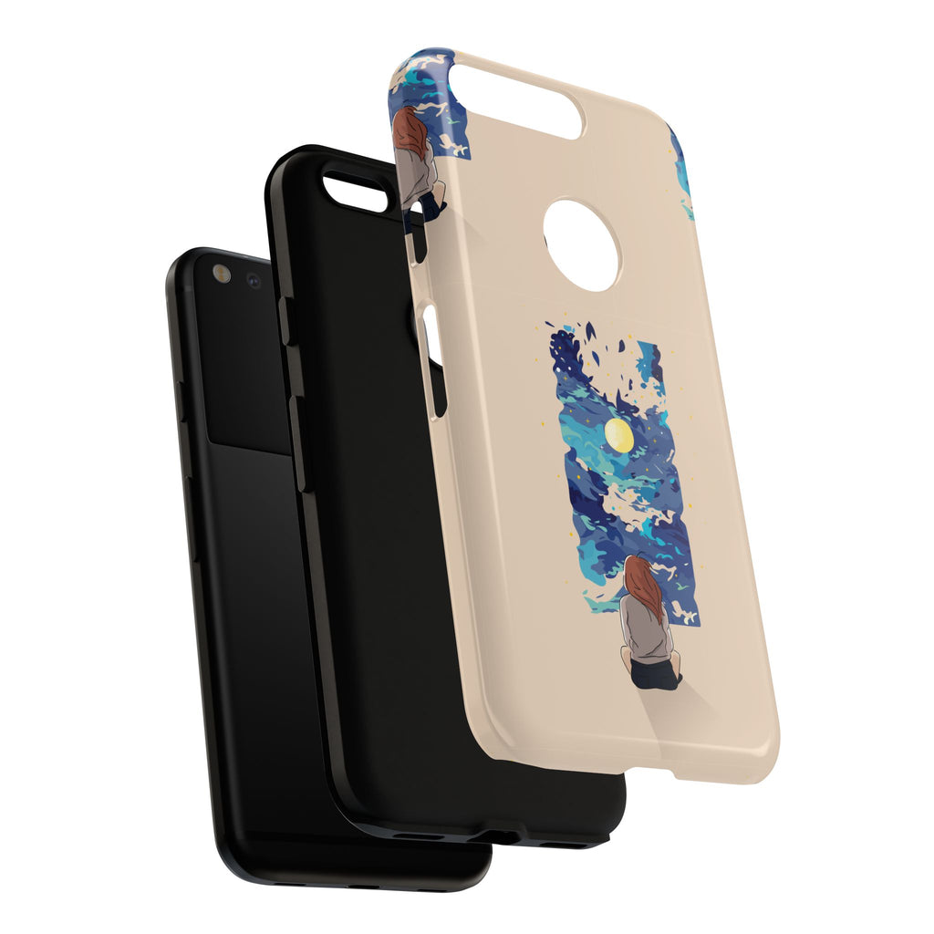Artistic Phone Case – Expressive Protective Cover, Unique Gift for Her, Birthday Present, Eco-Friendly Mobile Accessory, Smartphone Case