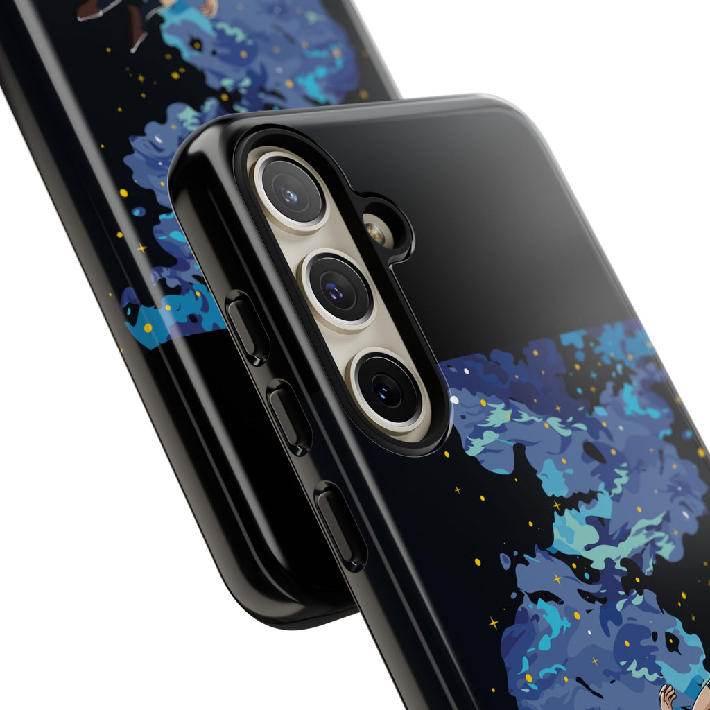 Tough Cases Phone Case - Artistic Galaxy Design, Cute Sleeve for Teens, Gift for Students, Unique Mobile Accessory, Trendy Tech Protection