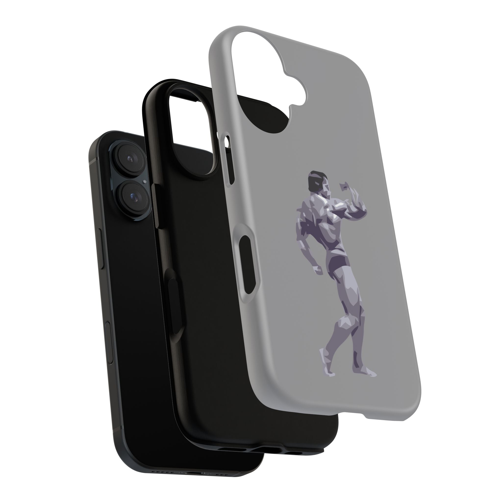 Muscle Man Phone Case - Tough Cases, Martial Arts Gift, Gym Lover Accessories, Inspirational Phone Cover, Unique Tech Gift