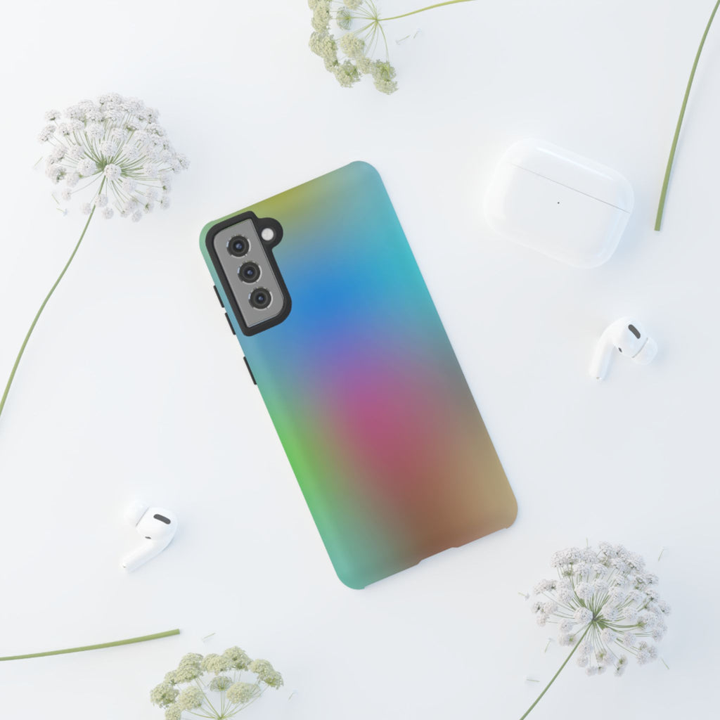 Colorful Mobile Phone Case, Unique Phone Cover, Stylish Phone Protector, Gift for Tech Lovers, Trendy Accessory