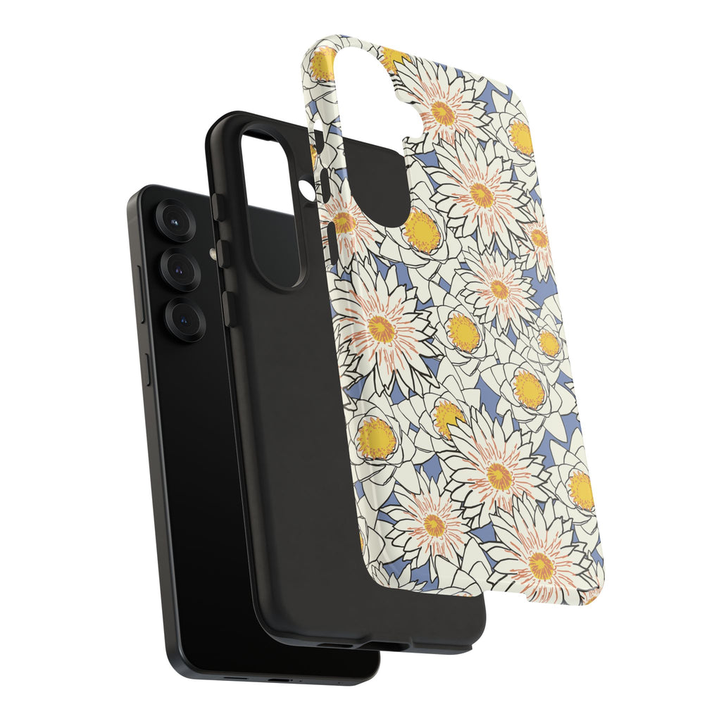 Stylish Phone Case, Floral Protective Cover, Gift for Nature Lovers, Trendy Tech Accessory, Customizable Phone Case