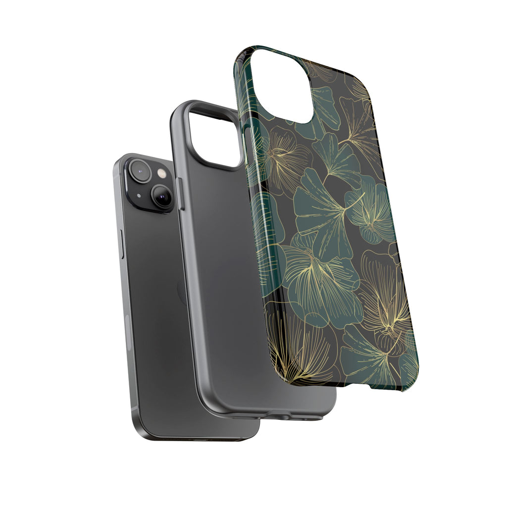 Floral Phone Case - Tough Cases, Protective Cover, Stylish Accessory, Gift for Her, Nature-Inspired Design