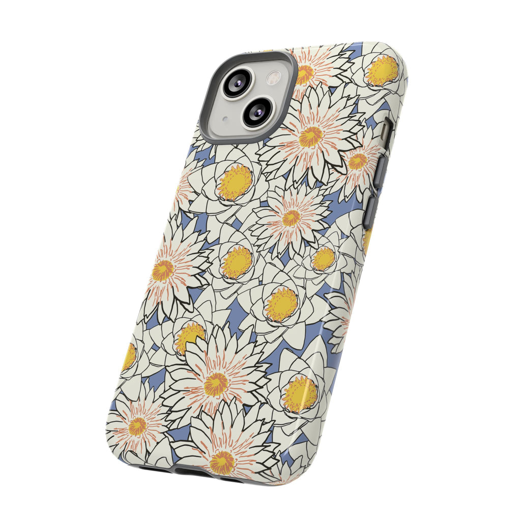 Stylish Phone Case, Floral Protective Cover, Gift for Nature Lovers, Trendy Tech Accessory, Customizable Phone Case