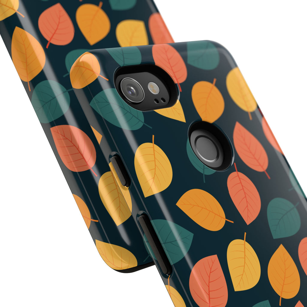 Autumn Leaves Phone Case - Protective Cell Phone Cover, Fall Aesthetic, Nature Lover Gift, Seasonal Accessories, Eco-Friendly Case