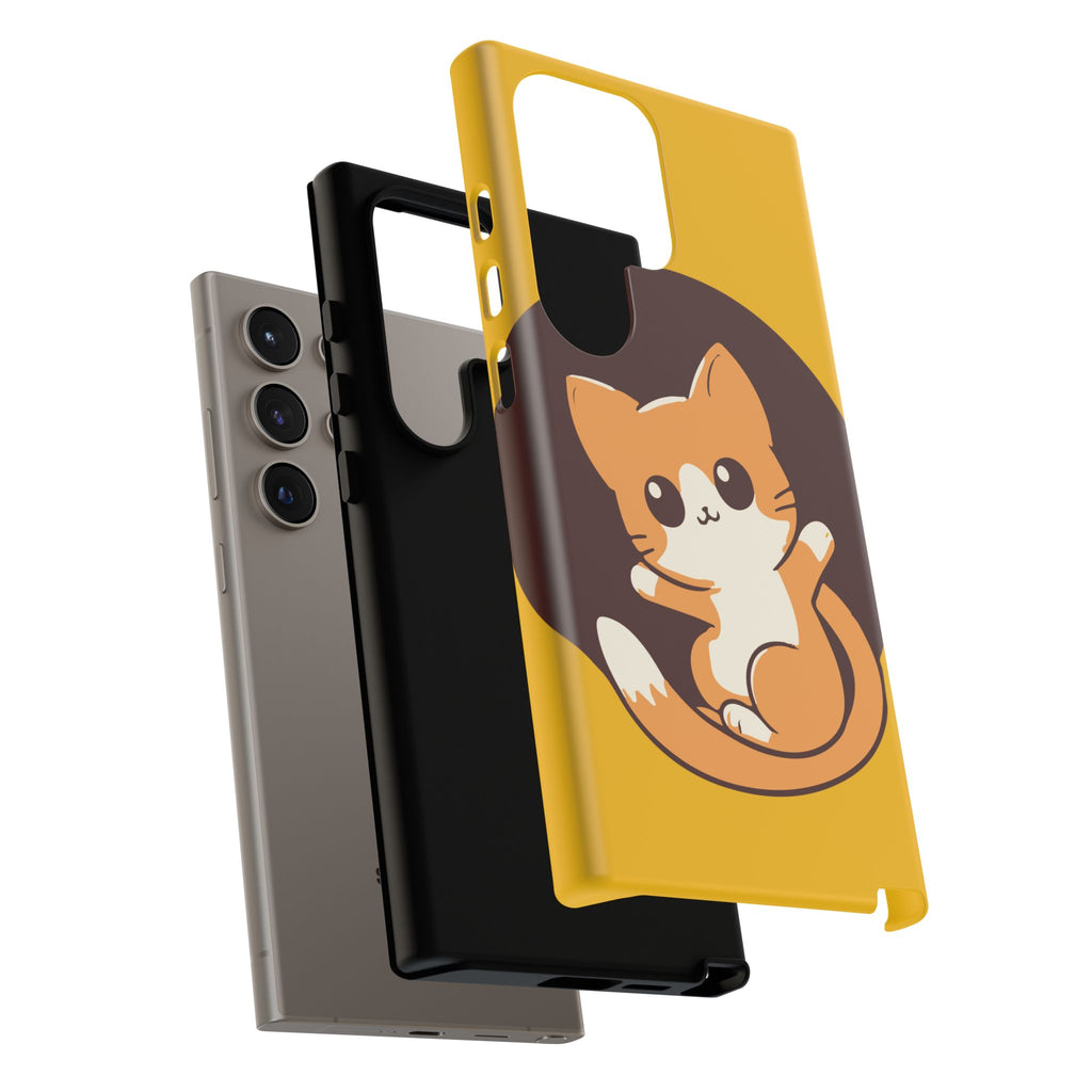 Cute Cat Phone Case | Tough Cases for Cat Lovers, Animal Design, Fun Gift, Unique Case, Durable Protection