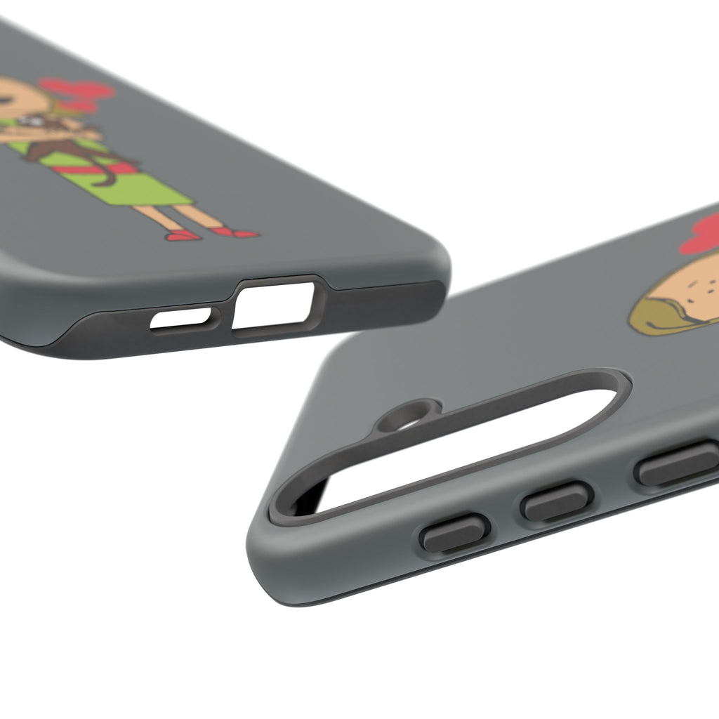 Pet Lover's Phone Case, Cute Animal Phone Cover, Gift for Dog Lovers, Cartoon Design, Fun Smartphone Accessory
