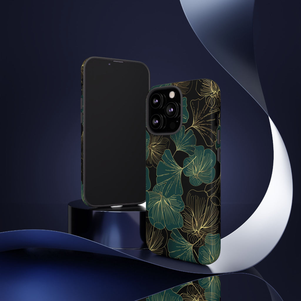Floral Phone Case - Tough Cases, Protective Cover, Stylish Accessory, Gift for Her, Nature-Inspired Design