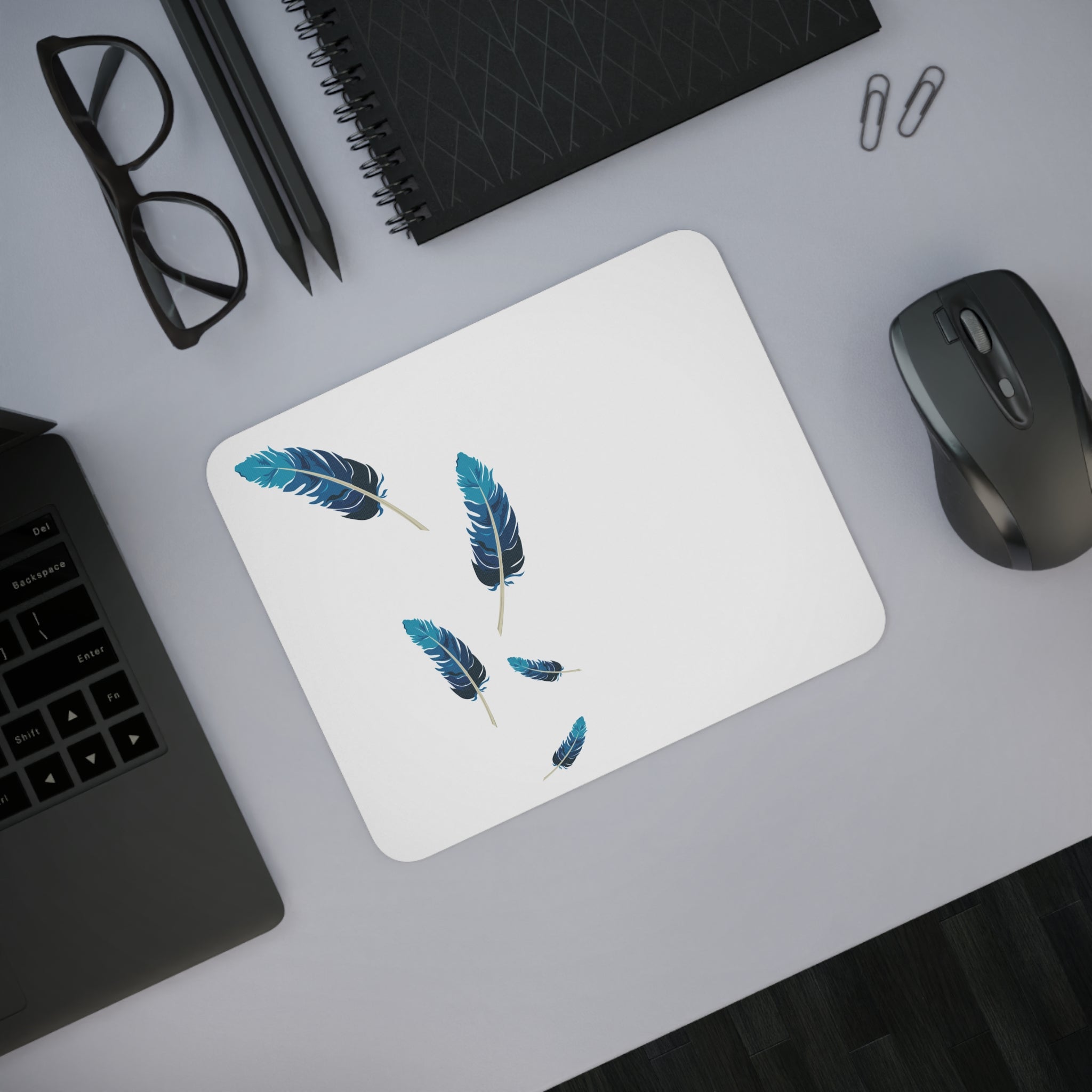 Elegant Feather Desk Mouse Pad | Office Decor, Gift for Remote Workers, Home Office Accessories, Inspirational Workspace, Eco-Friendly [...]