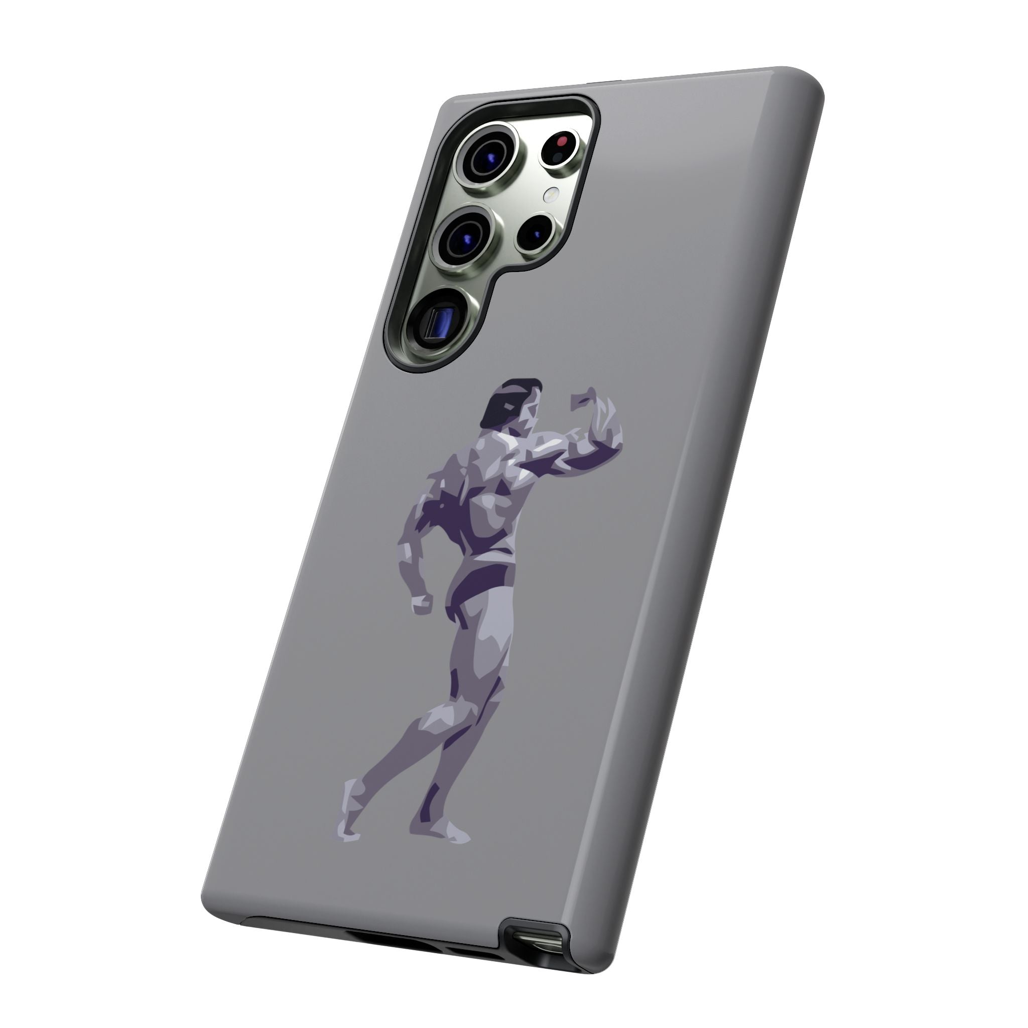 Muscle Man Phone Case - Tough Cases, Martial Arts Gift, Gym Lover Accessories, Inspirational Phone Cover, Unique Tech Gift