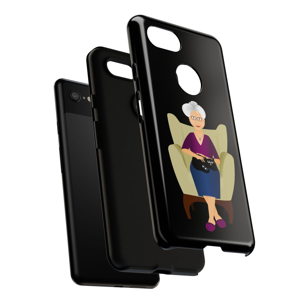 Grandma Phone Case, Tough Phone Cover for Grandparents, Durable Case for Seniors, Unique Gift for Grandmother, Personalized Tech Accessory