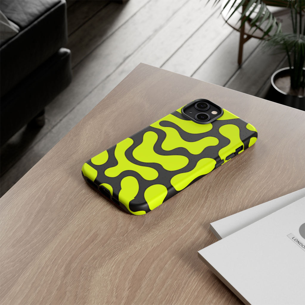 Bold Pattern Phone Case, Stylish Protective Cover, Unique Gift for Tech Lovers, Trendy Mobile Accessory, Rejuvenate Your Style
