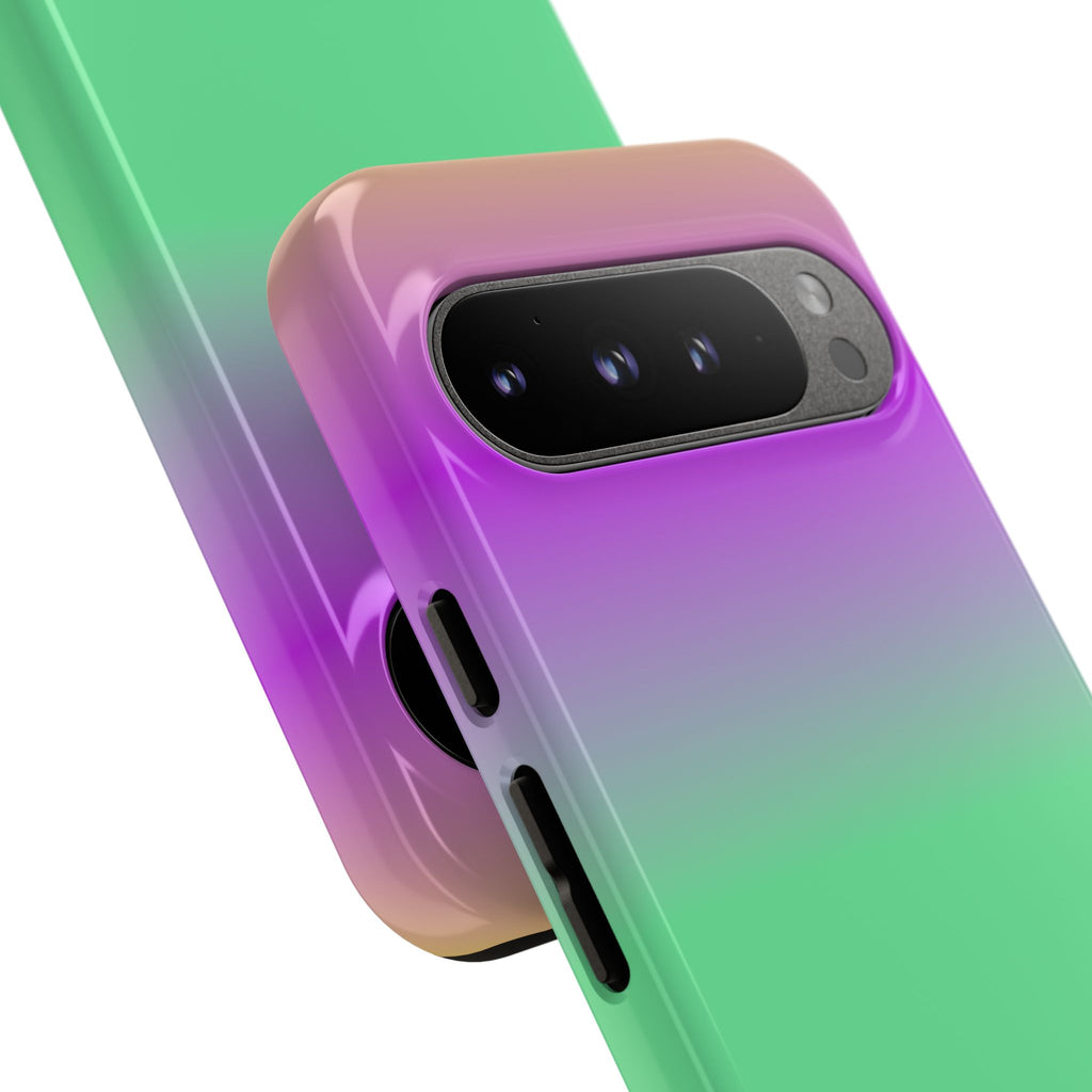 Vibrant Phone Case, Stylish Tech Accessory, Fun Gift Idea, Unique Mobile Cover, Trendy Gradient Design