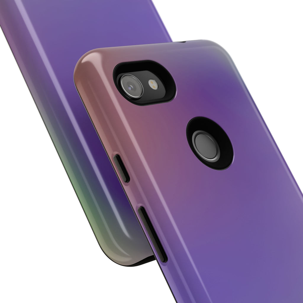Colorful Phone Case, Tough Phone Cover, Gradient Design Case, Stylish Mobile Accessories, Unique Gift for Her
