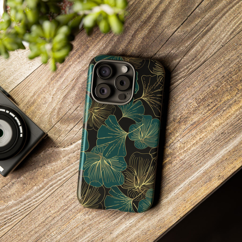 Floral Phone Case - Tough Cases, Protective Cover, Stylish Accessory, Gift for Her, Nature-Inspired Design