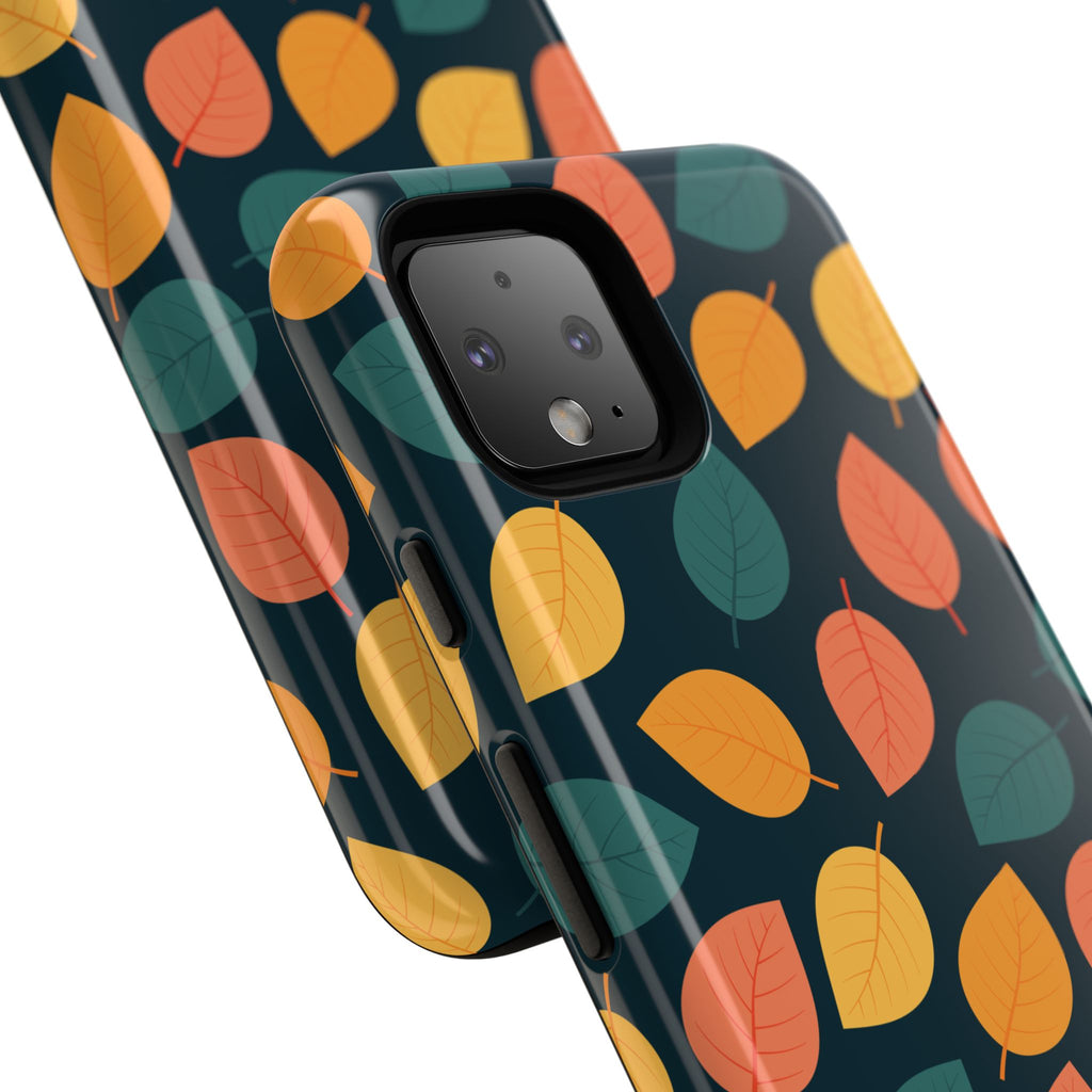 Autumn Leaves Phone Case - Protective Cell Phone Cover, Fall Aesthetic, Nature Lover Gift, Seasonal Accessories, Eco-Friendly Case