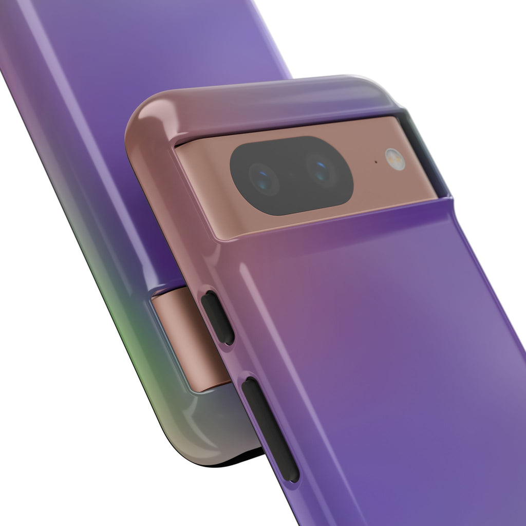 Colorful Phone Case, Tough Phone Cover, Gradient Design Case, Stylish Mobile Accessories, Unique Gift for Her