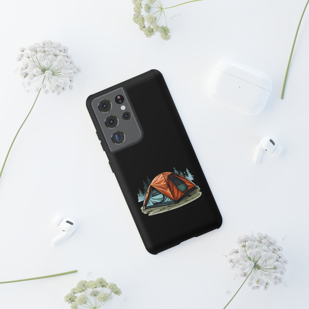 Camping Phone Case, Outdoor Adventure, Nature Lover Gift, Tough Cases, Hiking Accessory, Travel Gear, Camping Vibes