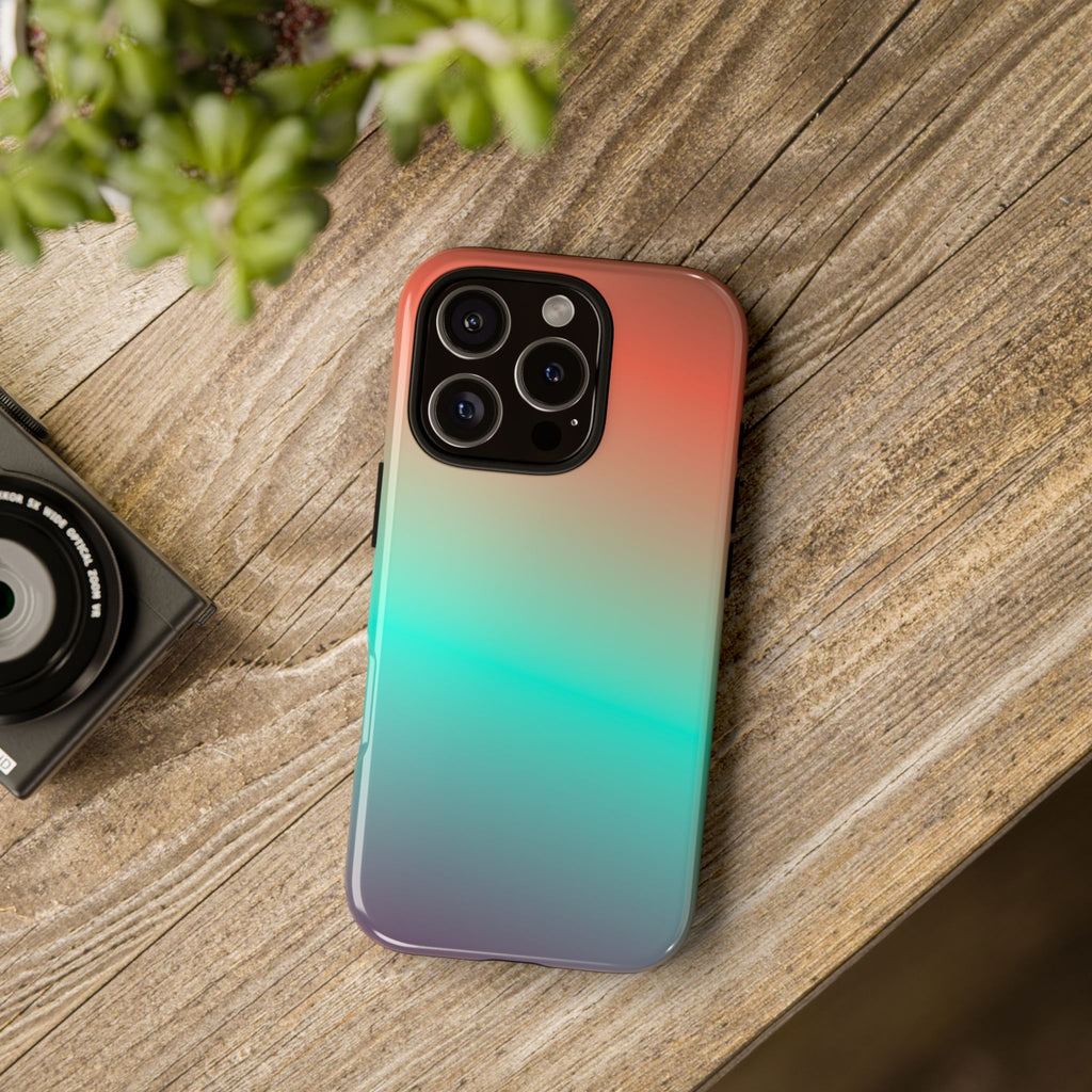 Gradient Phone Case, Tough Cases for Protection, Stylish iPhone Cover, Trendy Mobile Accessory, Perfect Gift for Tech Lovers