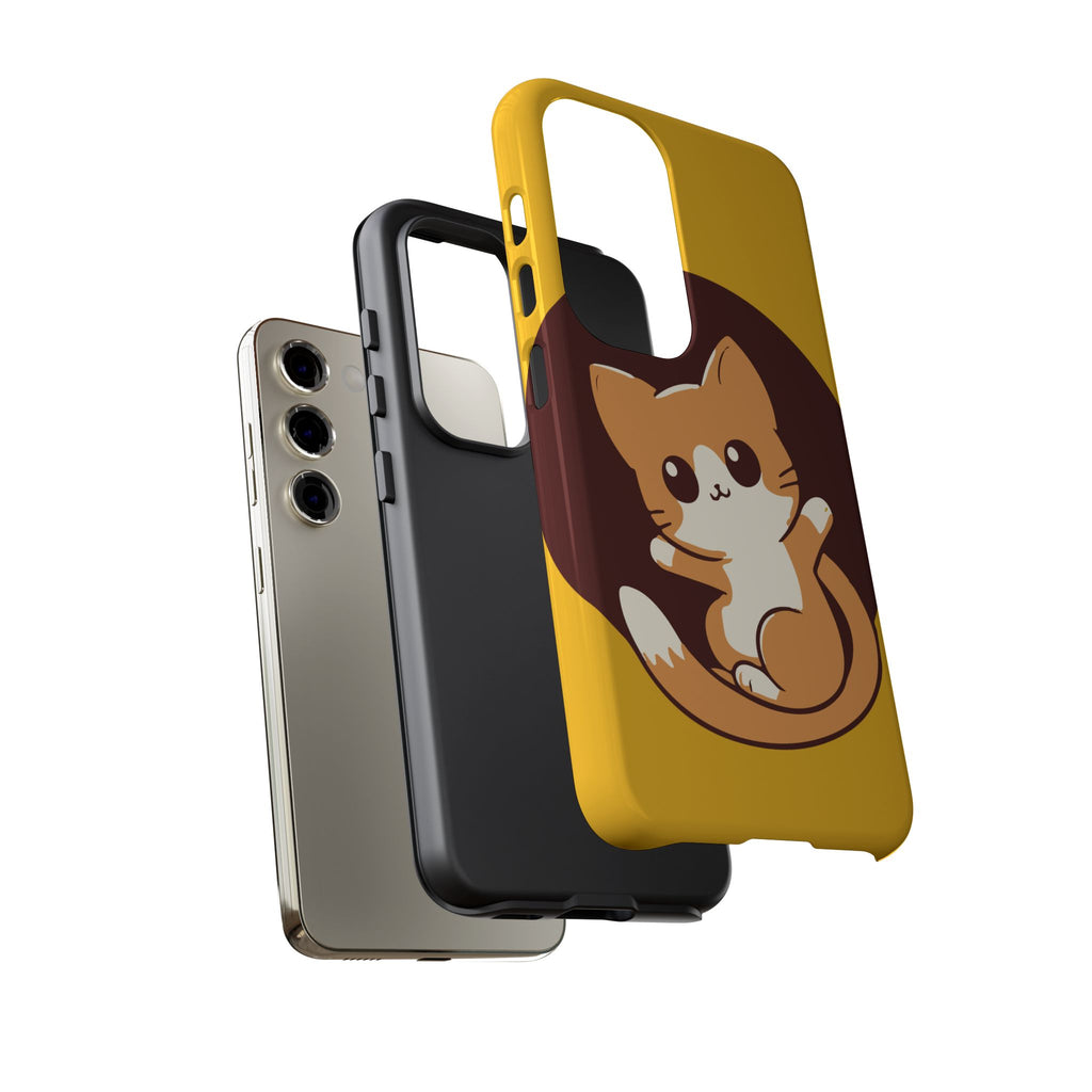Cute Cat Phone Case | Tough Cases for Cat Lovers, Animal Design, Fun Gift, Unique Case, Durable Protection