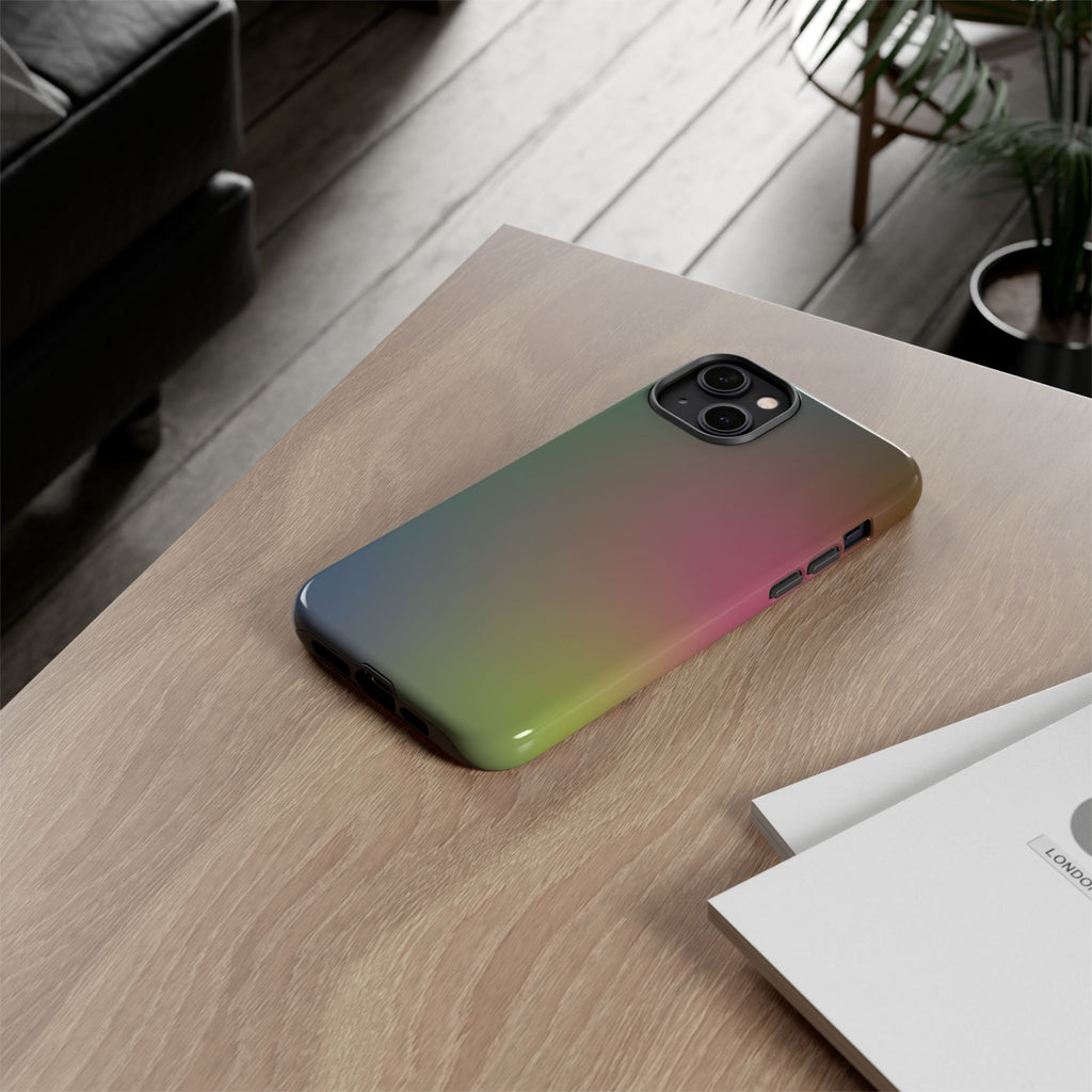 Gradient Phone Case - Protective Cover for iPhone, Stylish Mobile Accessory, Unique Gift for Her, Phone Protection, Trendy Phone Cases
