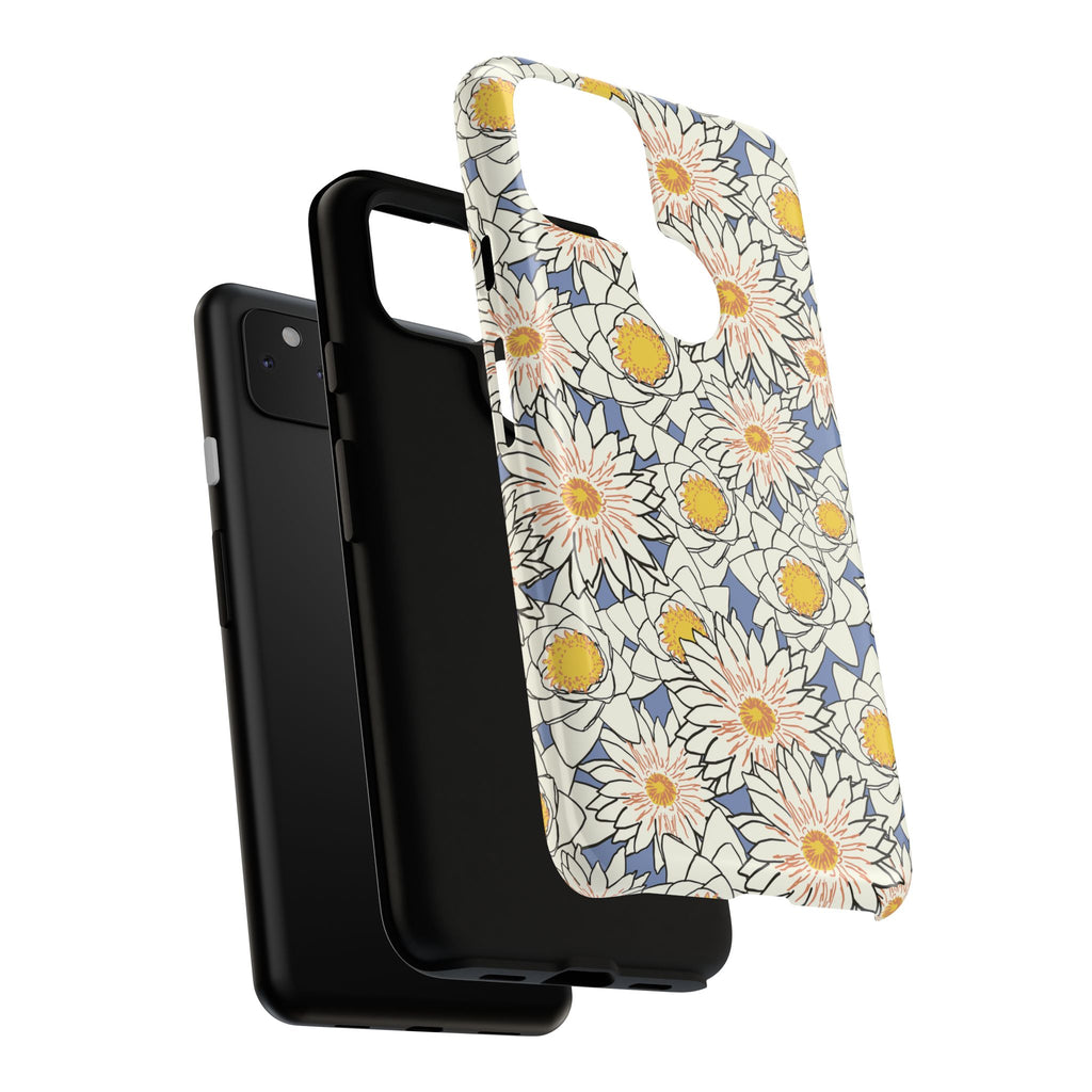 Stylish Phone Case, Floral Protective Cover, Gift for Nature Lovers, Trendy Tech Accessory, Customizable Phone Case