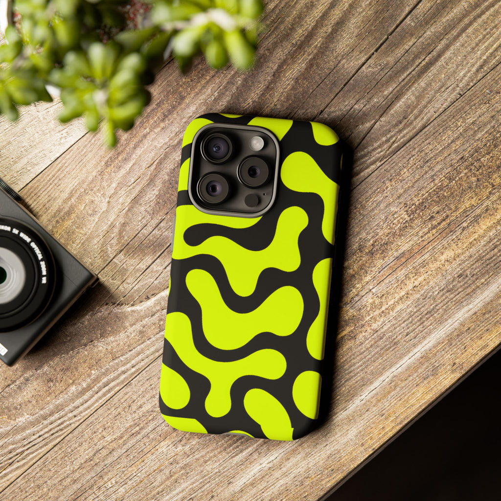 Bold Pattern Phone Case, Stylish Protective Cover, Unique Gift for Tech Lovers, Trendy Mobile Accessory, Rejuvenate Your Style