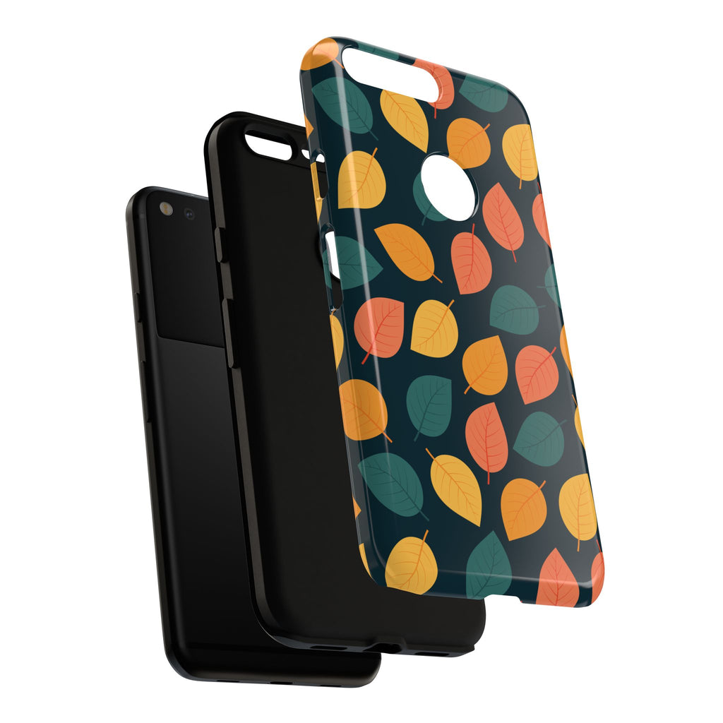 Autumn Leaves Phone Case - Protective Cell Phone Cover, Fall Aesthetic, Nature Lover Gift, Seasonal Accessories, Eco-Friendly Case