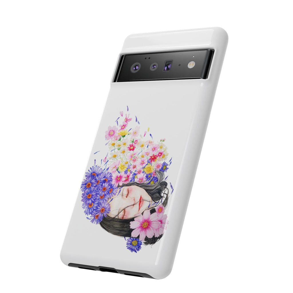 Floral Phone Case | Tough Cases | Cute Floral Design, Gift for Her, Spring Accessory, Mother's Day Gift, Stylish Protection