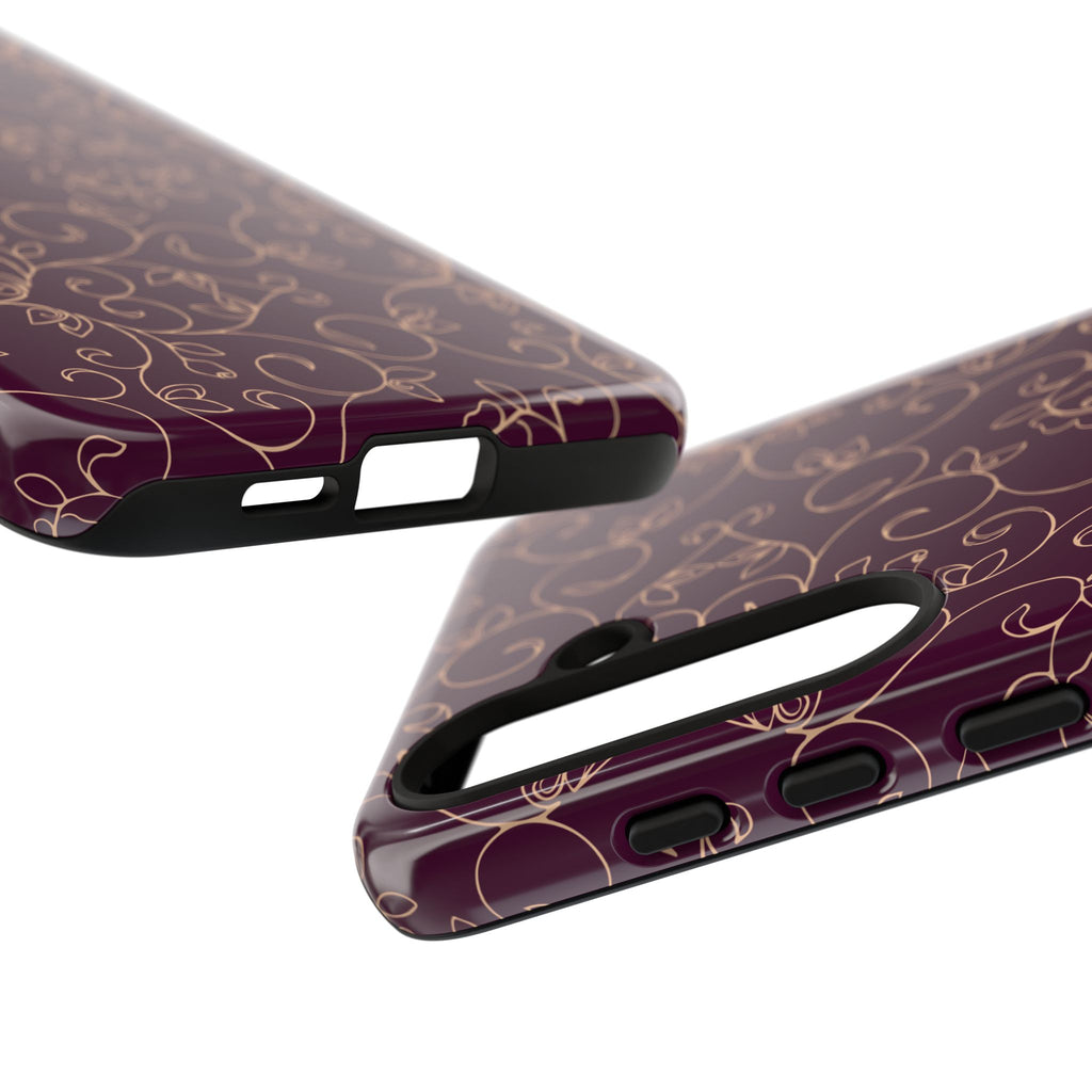 Elegant Floral Phone Case | Durable Mobile Cover, Gift for Her, Floral Design, Stylish Accessory, Phone Protection