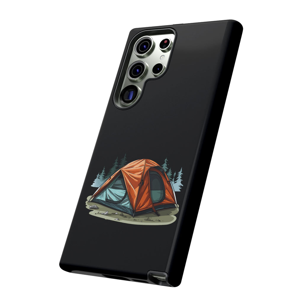 Camping Phone Case, Outdoor Adventure, Nature Lover Gift, Tough Cases, Hiking Accessory, Travel Gear, Camping Vibes