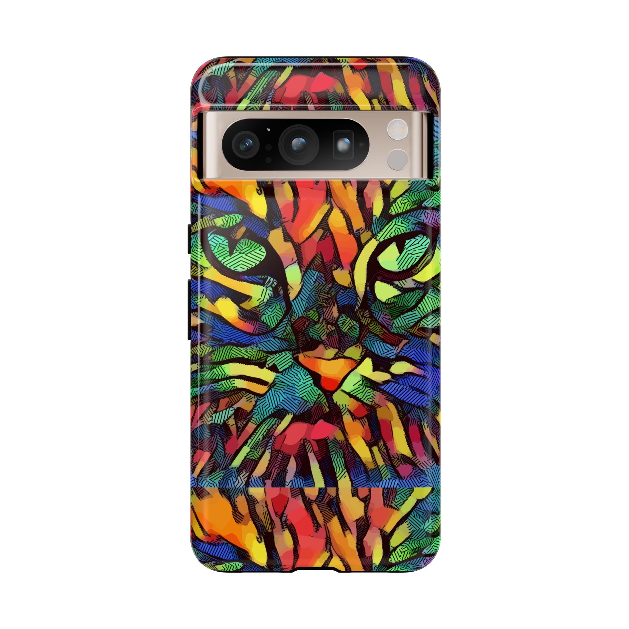 Colorful Phone Cases for Vibrant Style - Tough Cases, Unique Gifts, Animal Print, Artistic Design, Phone Accessories, Eco-Friendly