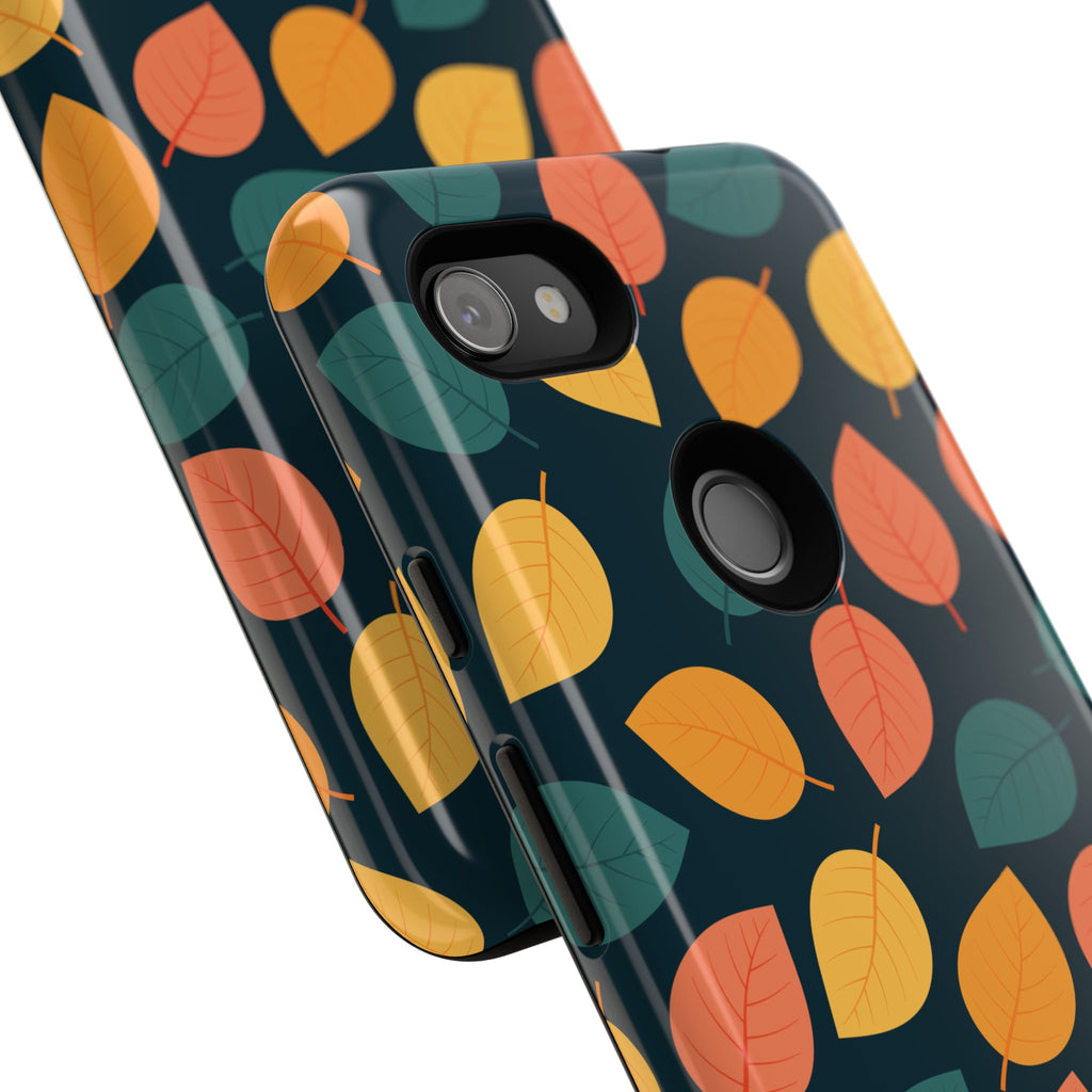 Autumn Leaves Phone Case - Protective Cell Phone Cover, Fall Aesthetic, Nature Lover Gift, Seasonal Accessories, Eco-Friendly Case