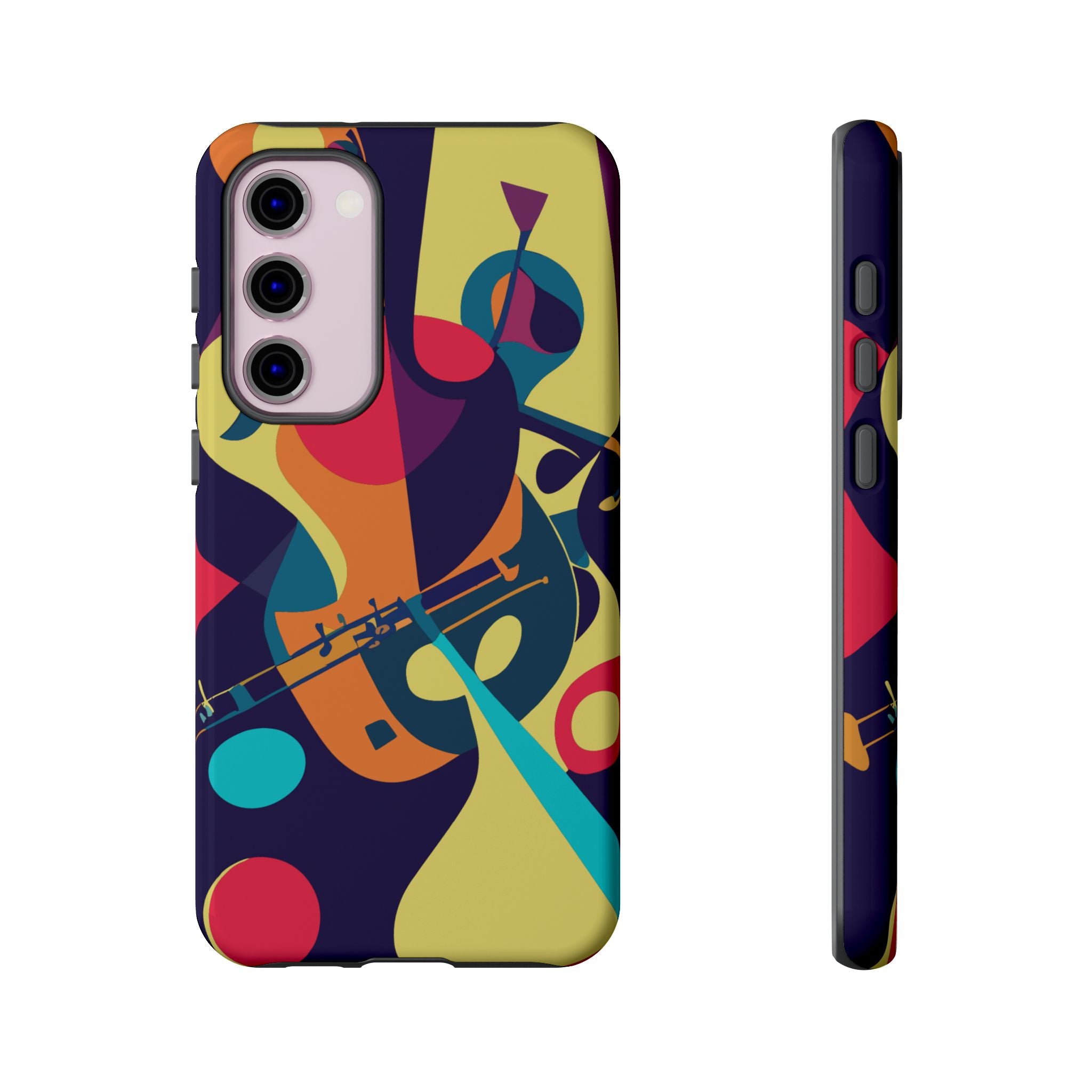 Vibrant Guitar Phone Case - Tough Cases for Music Lovers, Colorful Phone Cover, Gifts for Musicians, Artistic Mobile Accessories, [...]