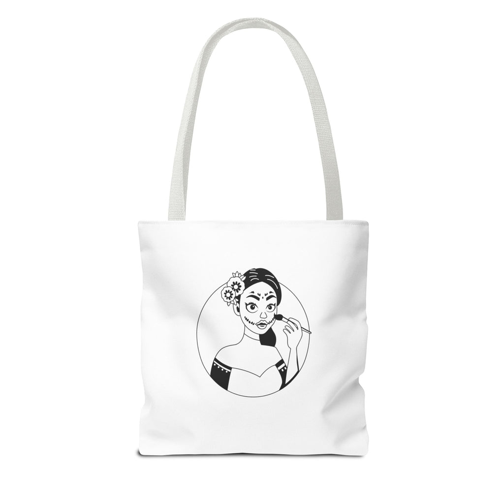 English White "I Like No One" – Anti-Social Tote