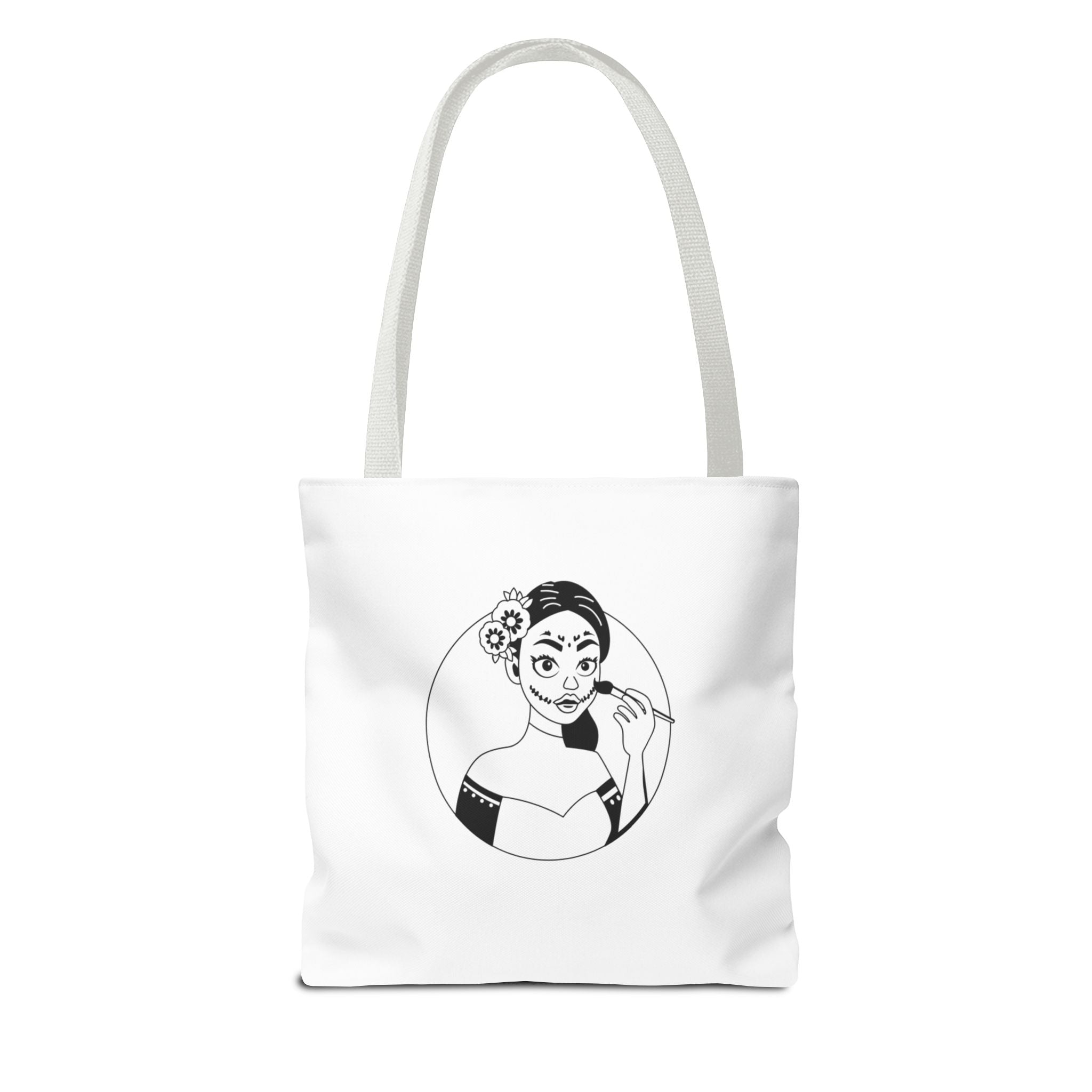 English White "I Like No One" – Anti-Social Tote