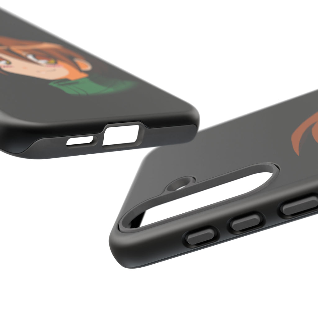 Anime Character Phone Case, Cute Phone Cover, Tough Cases for Teens, Customizable Gift, Geeky Accessories