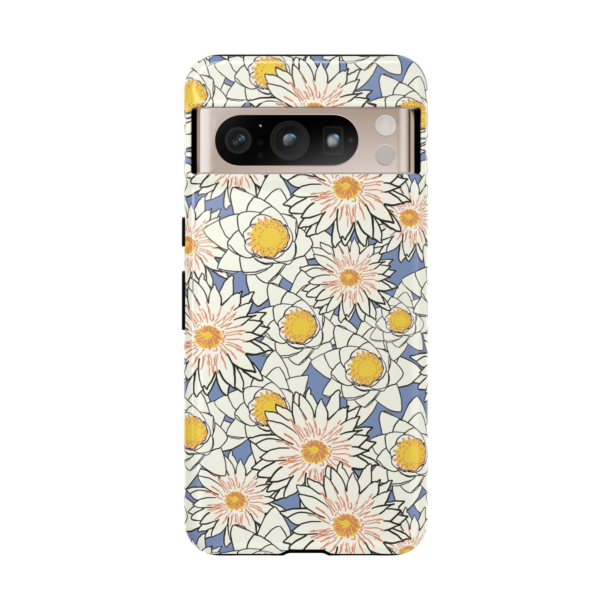 Stylish Phone Case, Floral Protective Cover, Gift for Nature Lovers, Trendy Tech Accessory, Customizable Phone Case