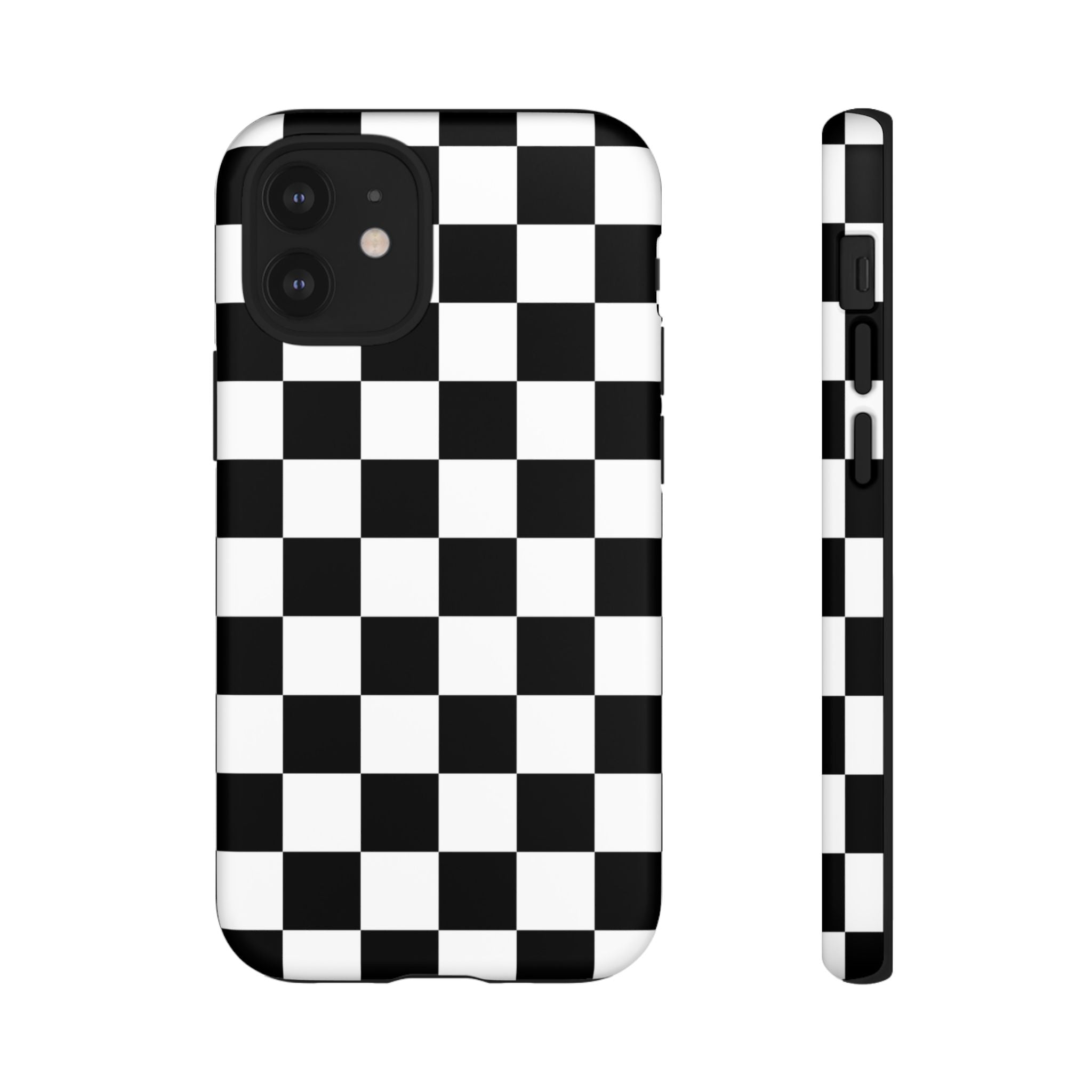 Stylish Checkered Phone Case | Trendy Protective Cover for iPhone, Gift for Teens, Fashion Accessory, Unique Design for All Occasions