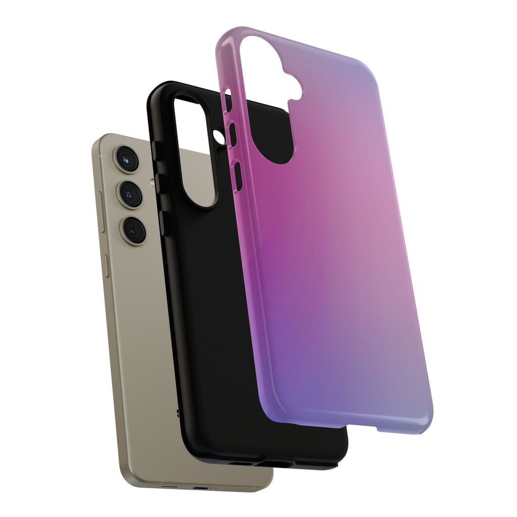 Stylish Phone Case, Tough Phone Cover, Gradient Phone Protector, Customizable Phone Shell, Durable Phone Accessory