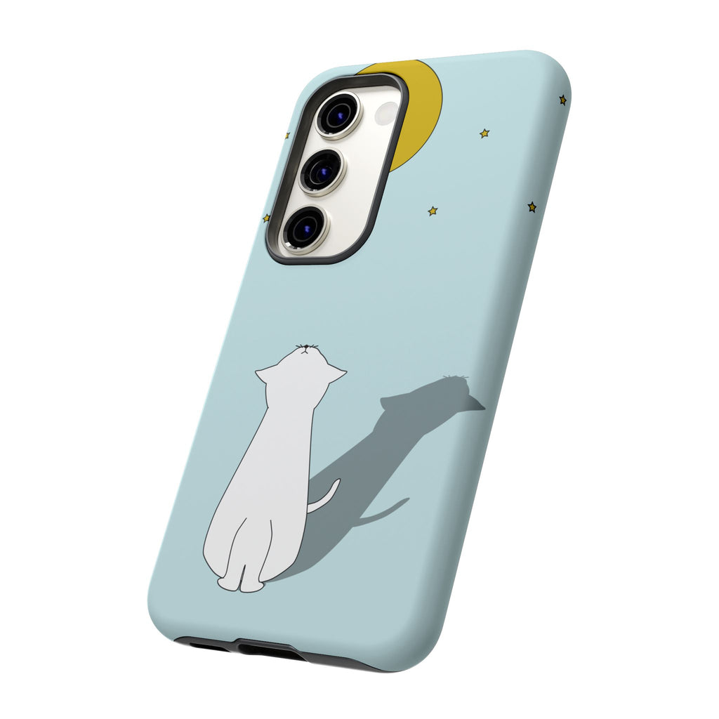 Cute Cat Phone Case, Tough Phone Cover, Pet Lover Gift, Unique Case, Animal Decor, Birthday Gift