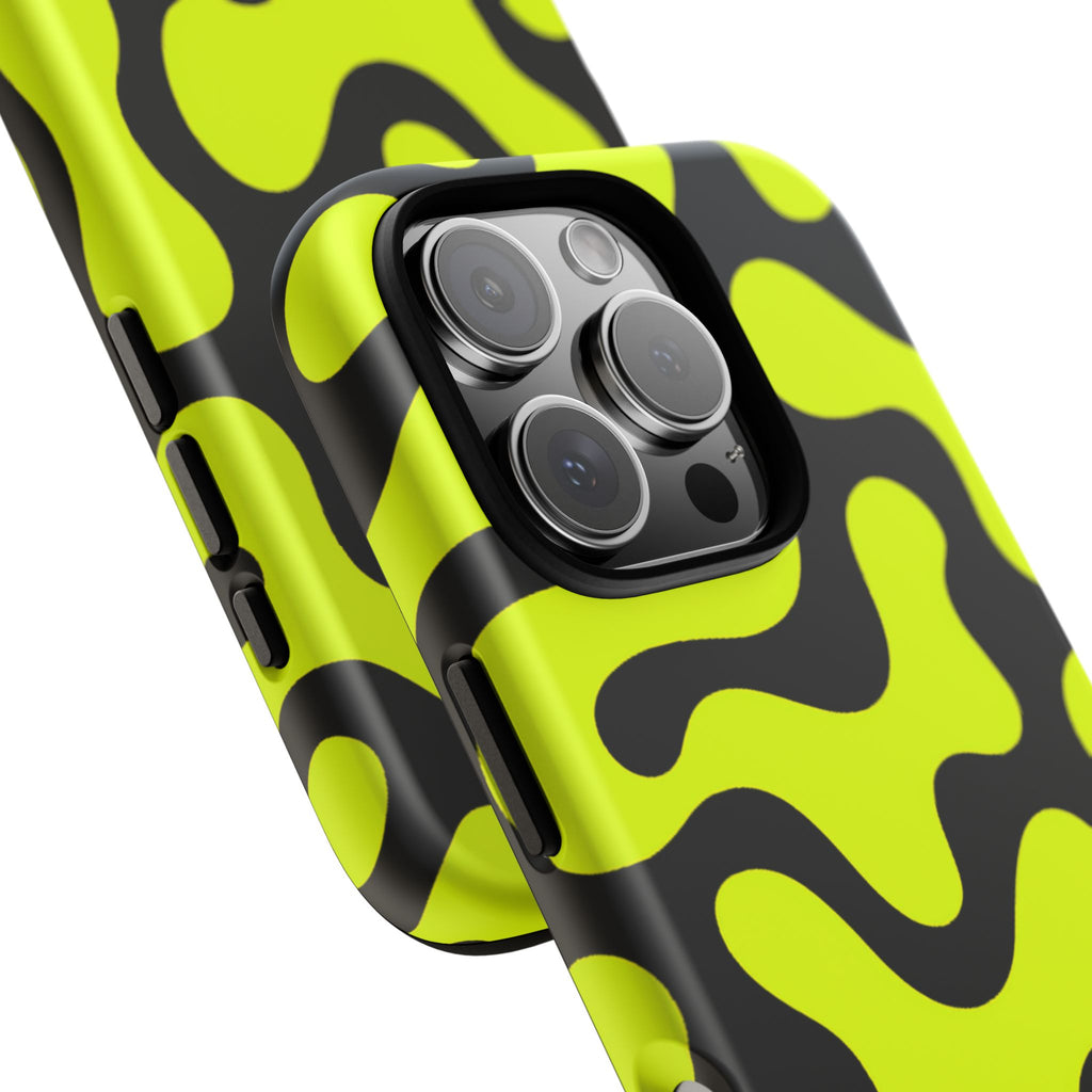 Bold Pattern Phone Case, Stylish Protective Cover, Unique Gift for Tech Lovers, Trendy Mobile Accessory, Rejuvenate Your Style