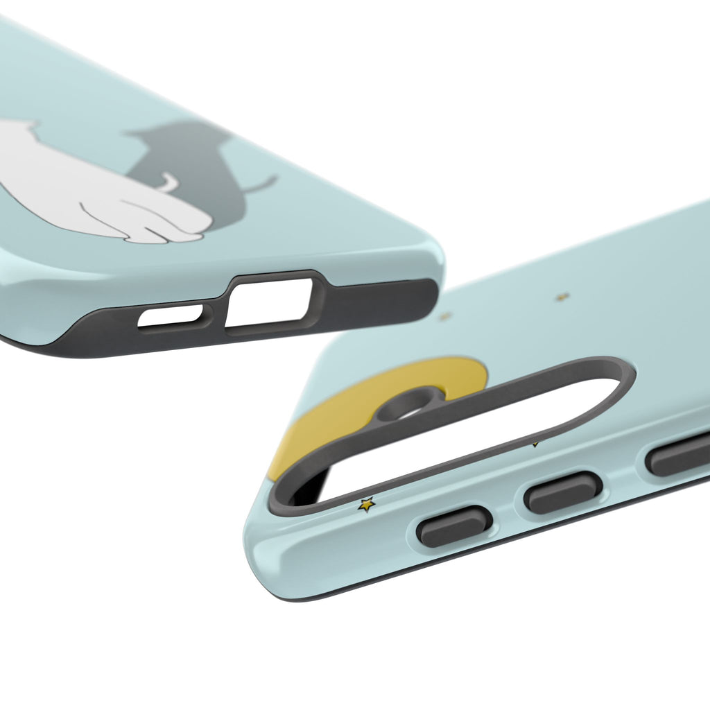 Cute Cat Phone Case, Tough Phone Cover, Pet Lover Gift, Unique Case, Animal Decor, Birthday Gift