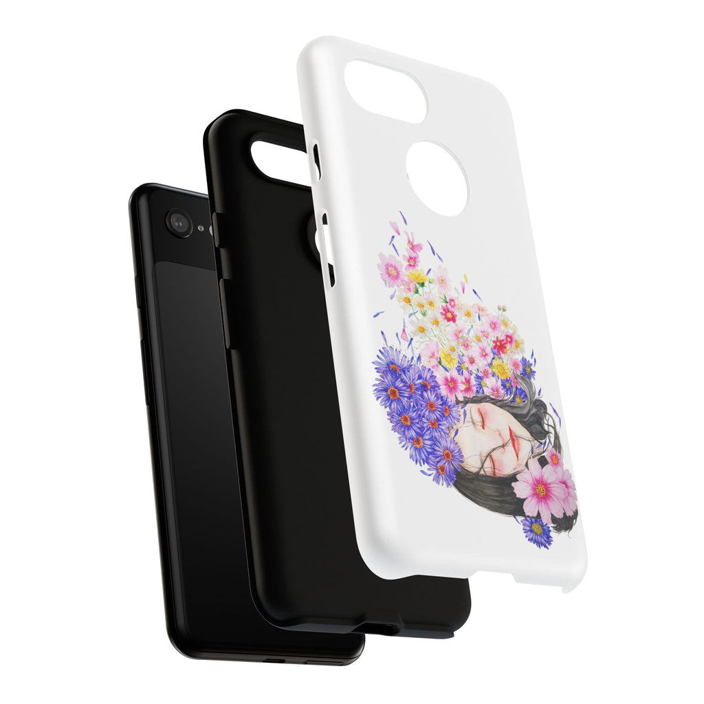 Floral Phone Case | Tough Cases | Cute Floral Design, Gift for Her, Spring Accessory, Mother's Day Gift, Stylish Protection